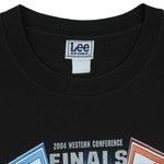 NHL (Lee) - San Jose Sharks VS Calgary Flames Finals Matchup T-Shirt 2004 XX-Large Vintage Retro Hockey