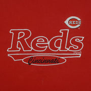 MLB (Logo 7) - Cincinnati Reds Embroidered T-Shirt 1999 X-Large Vintage Retro Baseball