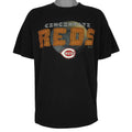 MLB (Dynasty) - Cincinnati Reds Baseball T-Shirt 2002 X-Large Vintage Retro Baseball