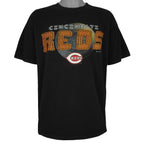 MLB (Dynasty) - Cincinnati Reds Baseball T-Shirt 2002 X-Large Vintage Retro Baseball