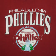 MLB (Artex) - Philadelphia Phillies Single Stitch 1988 Medium Vintage Retro Baseball