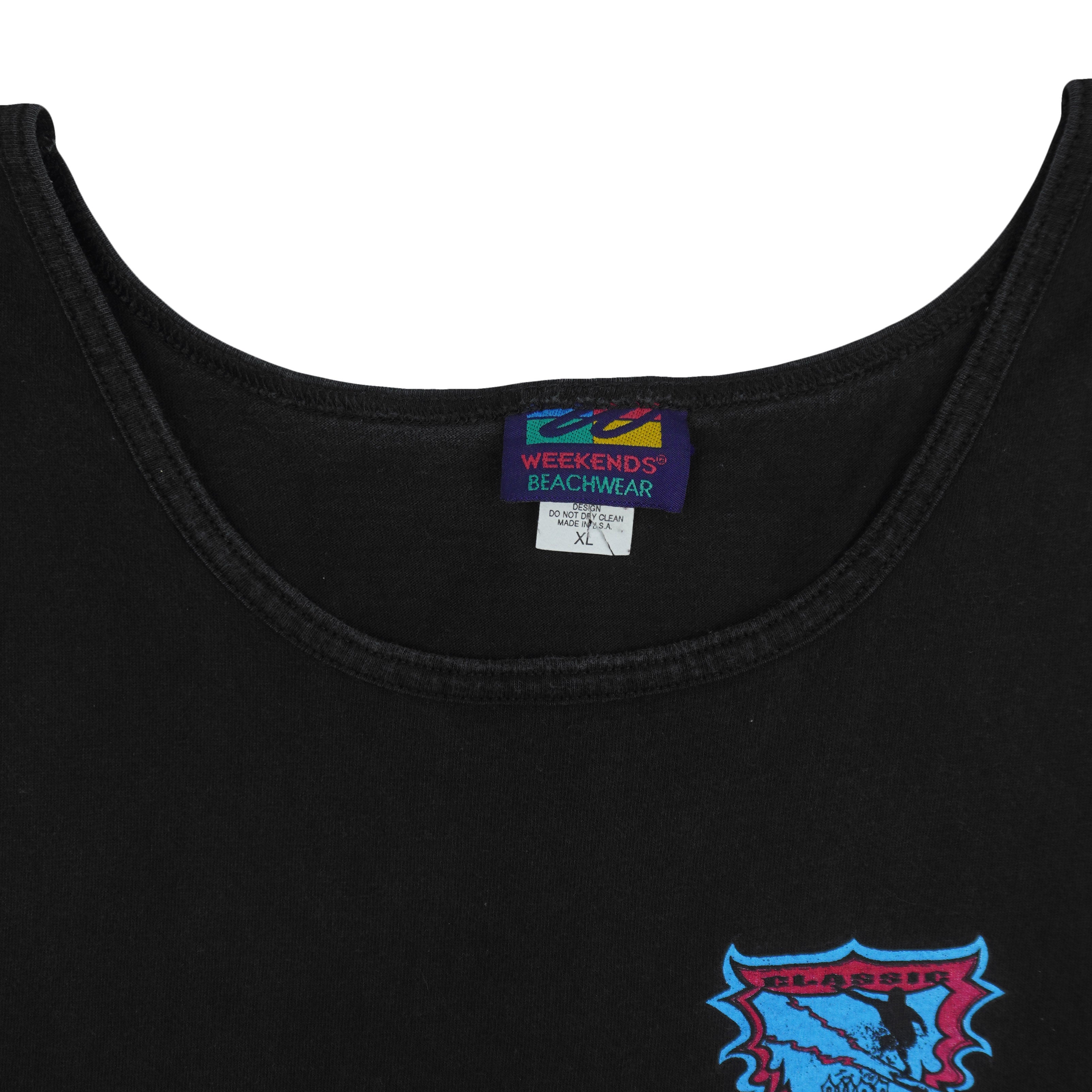 Vintage - Classic Surf Sleeveless Shirt 1990s X-Large Vintage Retro