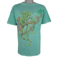 Vintage (Harlequin) - Iguana Animal Print T-Shirt 1990s Medium Vintage Retro