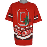 NCAA (Salem) - Ohio State Buckeyes Single Stitch T-Shirt 1990s X-Large Vintage Retro