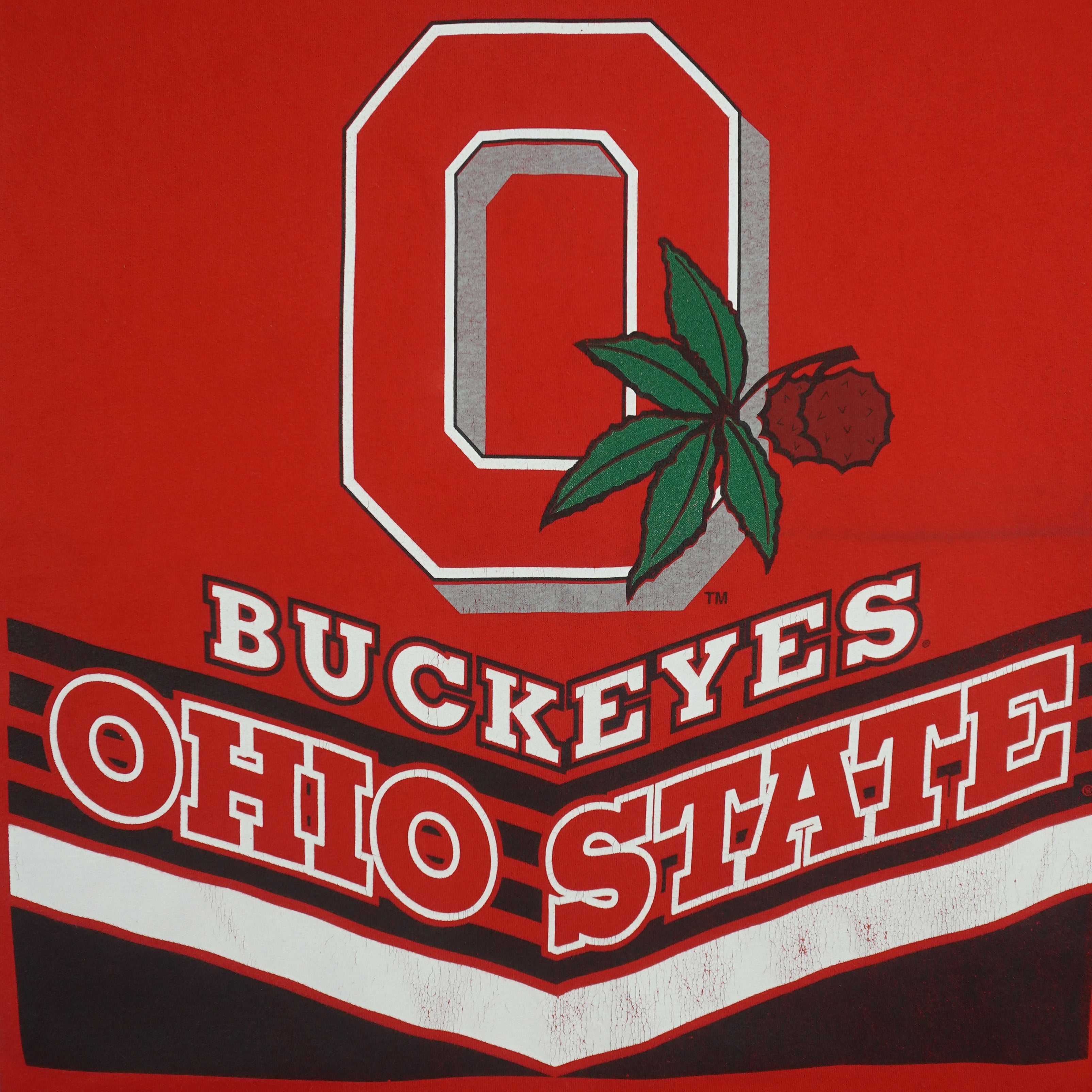 NCAA (Salem) - Ohio State Buckeyes Single Stitch T-Shirt 1990s X-Large Vintage Retro