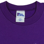 NFL (Pro Player) - Minnesota Vikings Embroidered Crew Neck Sweatshirt 1990s Large Vintage Retro Football