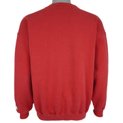 NHL (Logo Athletic) - Detroit Red Wings Crew Neck Sweatshirt 1990s Large Vintage Retro Hockey