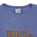 Vintage (Waves) - Blue Labatt Service Crew Neck Sweatshirt 1993 Large Vintage Retro
