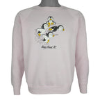 Vintage - Nags Head Penguin Crew Neck Sweatshirt 1990s Medium Vintage Retro