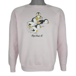 Vintage - Nags Head Penguins Crew Neck Sweatshirt 1990s Small