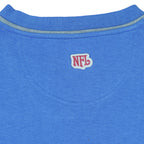 NFL - Detroit Lions Embroidered V-Neck Sweatshirt 1990s Large Vintage Retro Football