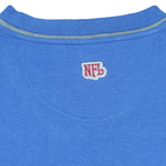 NFL - Detroit Lions Embroidered V-Neck Sweatshirt 1990s Large Vintage Retro Football