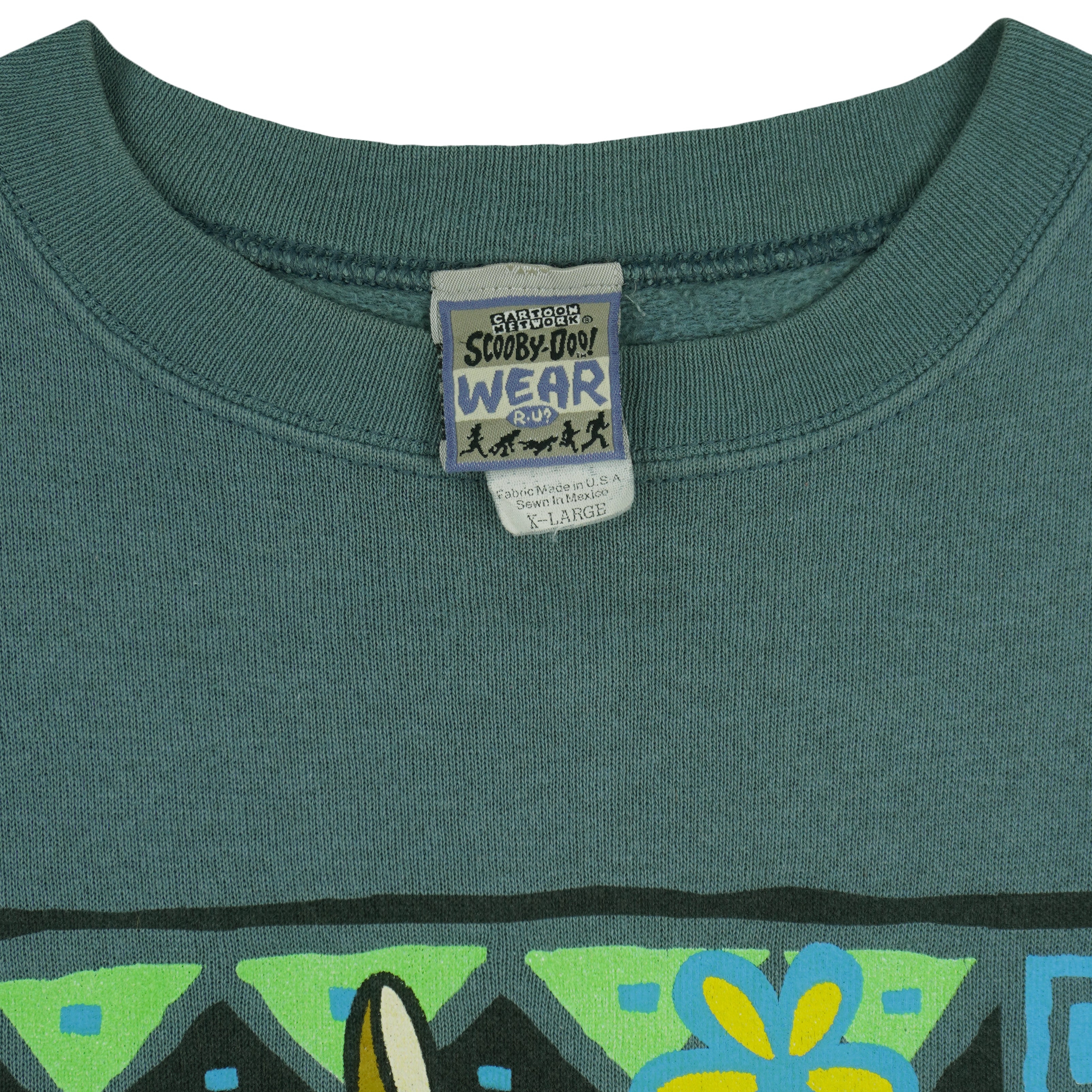 Vintage (Cartoon Network) - Scooby-Doo Crew Neck Sweatshirt 2000s X-Large