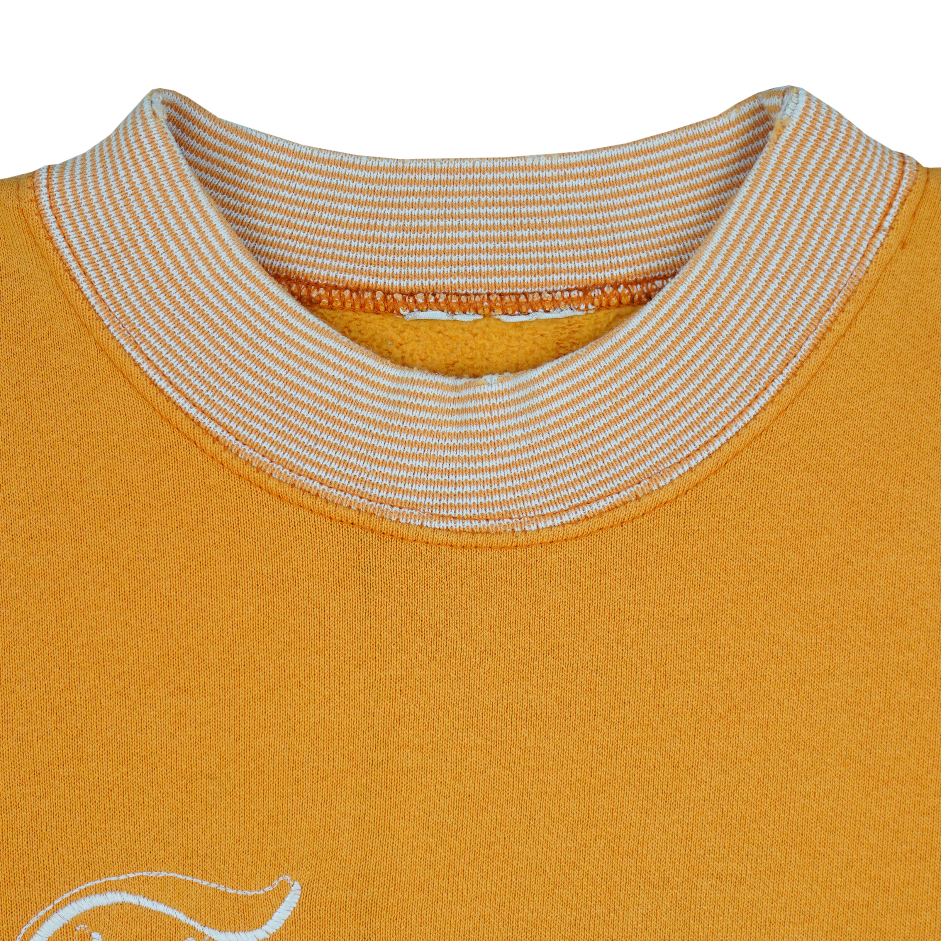 NCAA - Tennessee Volunteers Embroidered Crew Neck Sweatshirt 1990s Medium Vintage Retro