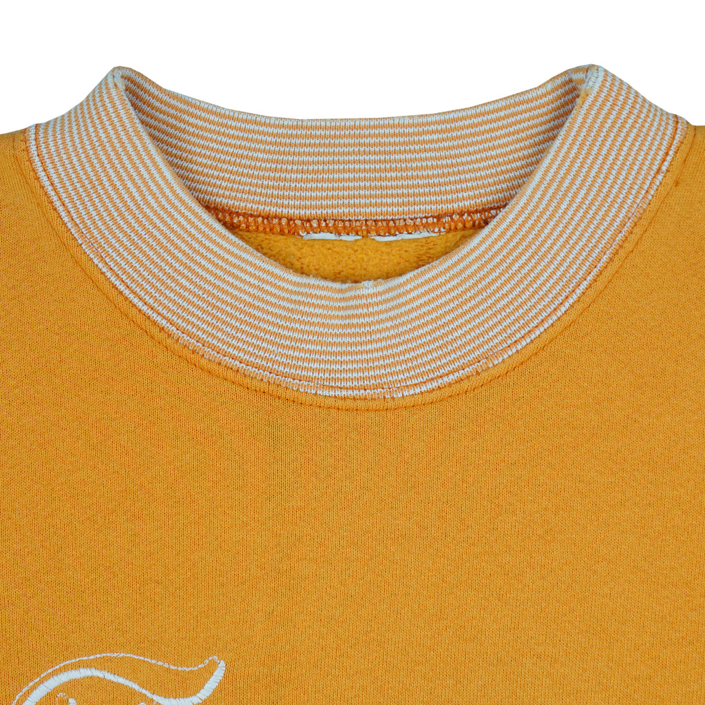 NCAA - Tennessee Volunteers Embroidered Crew Neck Sweatshirt 1990s Medium Vintage Retro