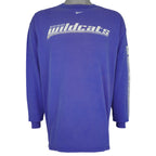 Nike (NCAA) - Kentucky Wildcats Long Sleeve Shirt 1990s Large Vintage Retro