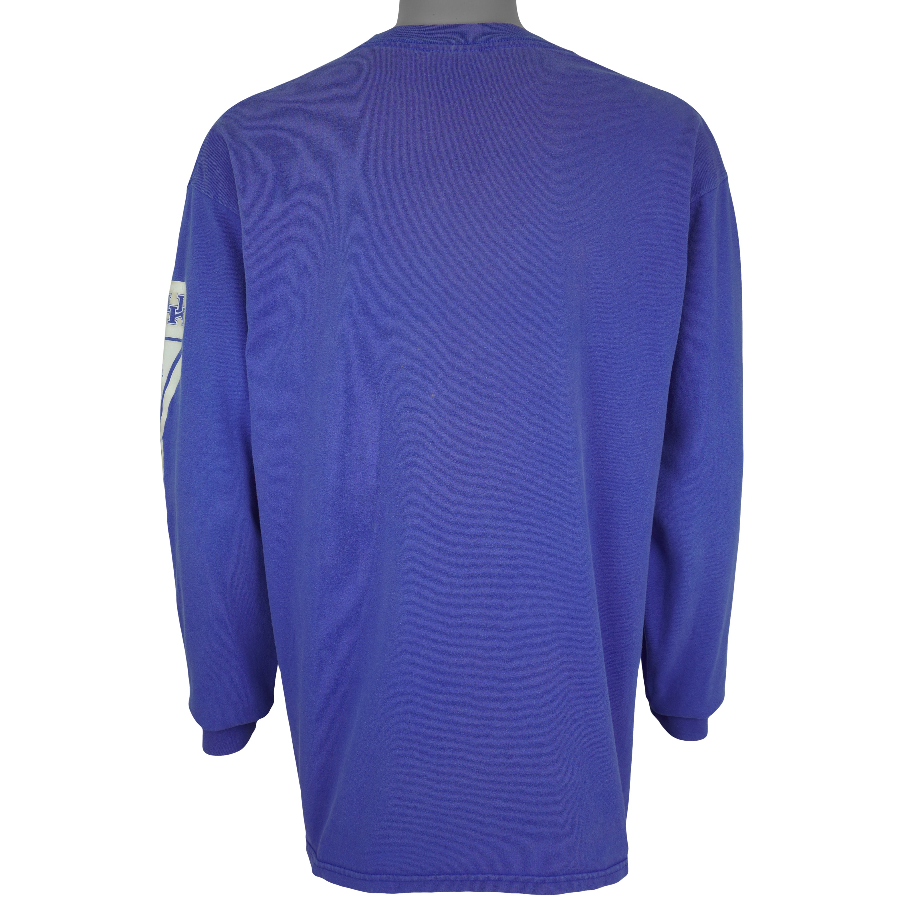 Nike (NCAA) - Kentucky Wildcats Long Sleeve Shirt 1990s Large Vintage Retro