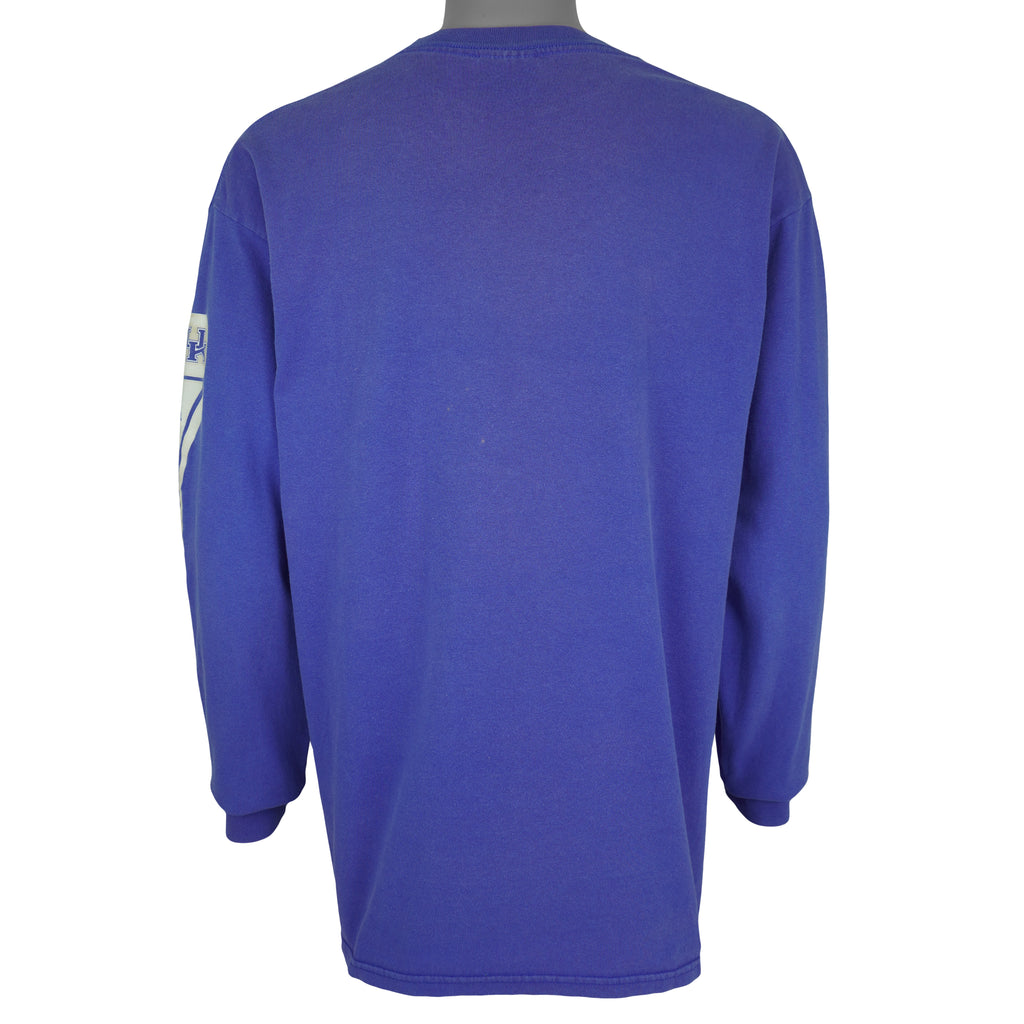 Nike (NCAA) - Kentucky Wildcats Long Sleeve Shirt 1990s Large Vintage Retro