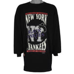 MLB (Ocean Bay) - New York Black Yankees Long Sleeve Shirt 1990s 2X-Large Vintage Retro Baseball