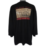 MLB (Ocean Bay) - New York Black Yankees Long Sleeve Shirt 1990s 2X-Large Vintage Retro Baseball