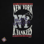 MLB (Ocean Bay) - New York Black Yankees Long Sleeve Shirt 1990s 2X-Large Vintage Retro Baseball