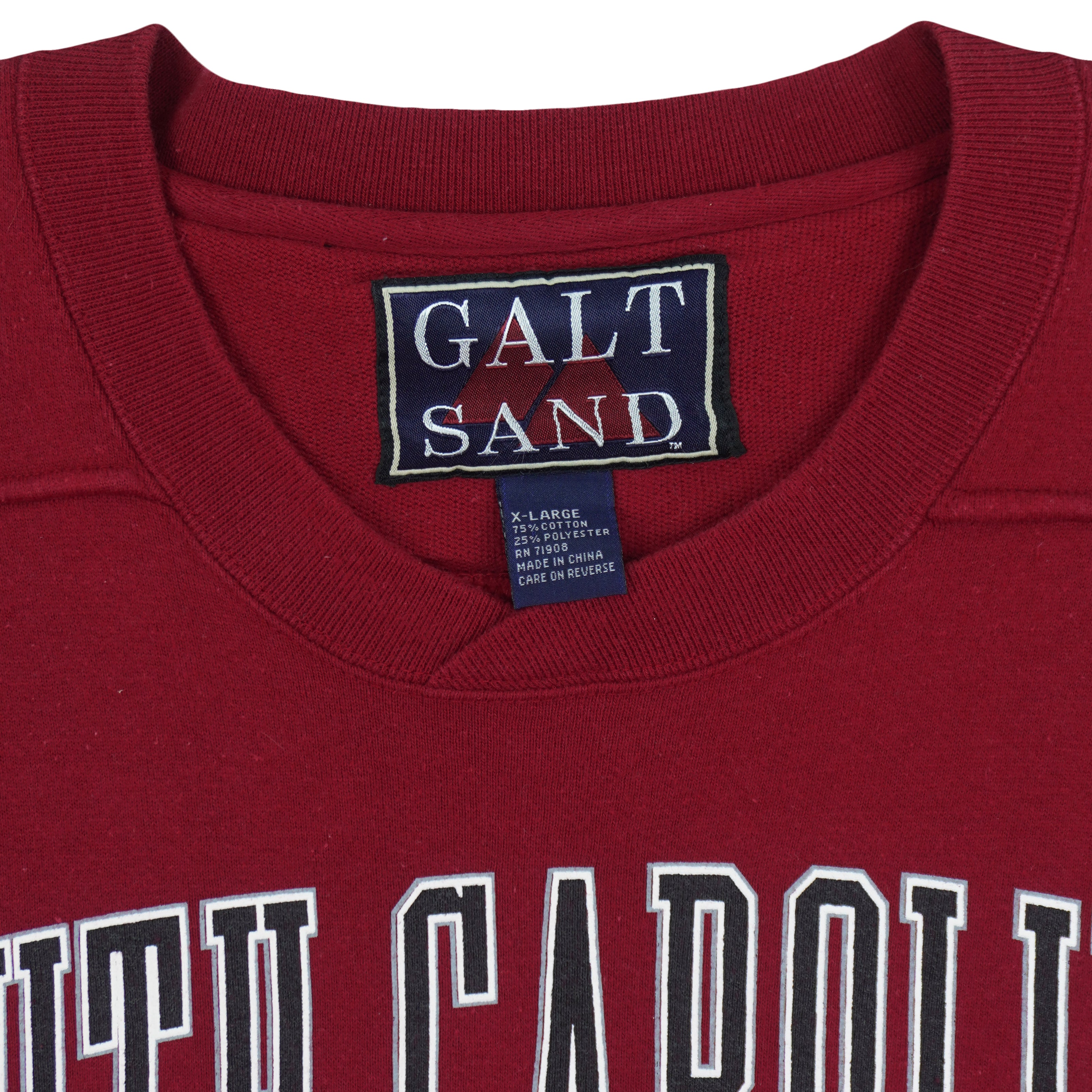 NCAA (Galt Sand) - Carolina Gamecocks Crew Neck Sweatshirt 1990s X-Large Vintage Retro