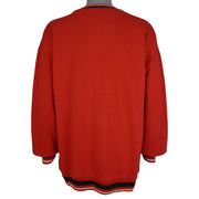 NCAA (Logo 7) - Nebraska Huskers Embroidered Sweatshirt 1990s 2X-Large Vintage Retro