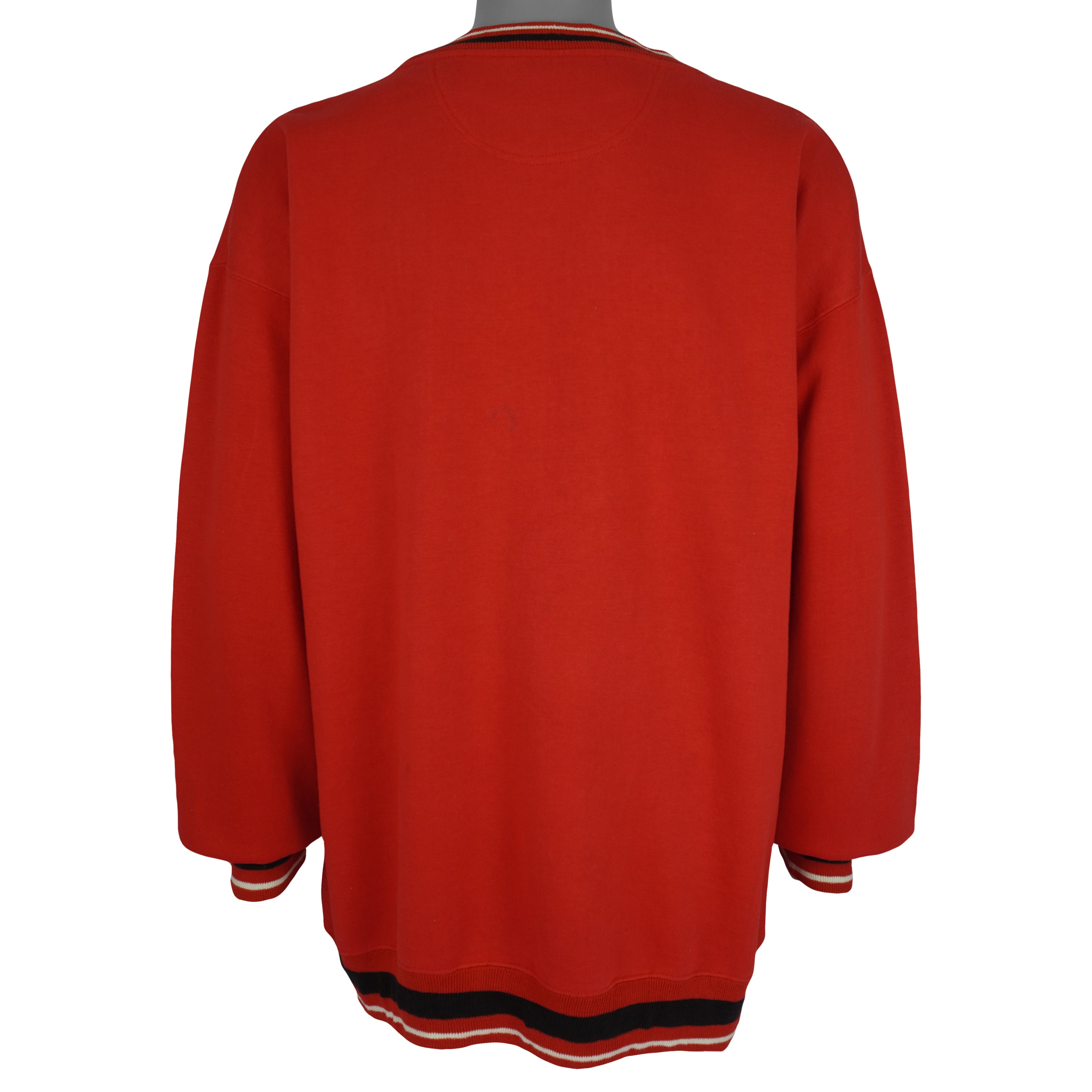 NCAA (Logo 7) - Nebraska Huskers Embroidered Sweatshirt 1990s 2X-Large Vintage Retro