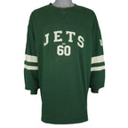NFL - New York Jets Long Sleeve Shirt 1990s XX-Large Vintage Retro Football