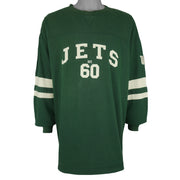NFL - New York Jets Long Sleeve Shirt 1990s XX-Large Vintage Retro Football
