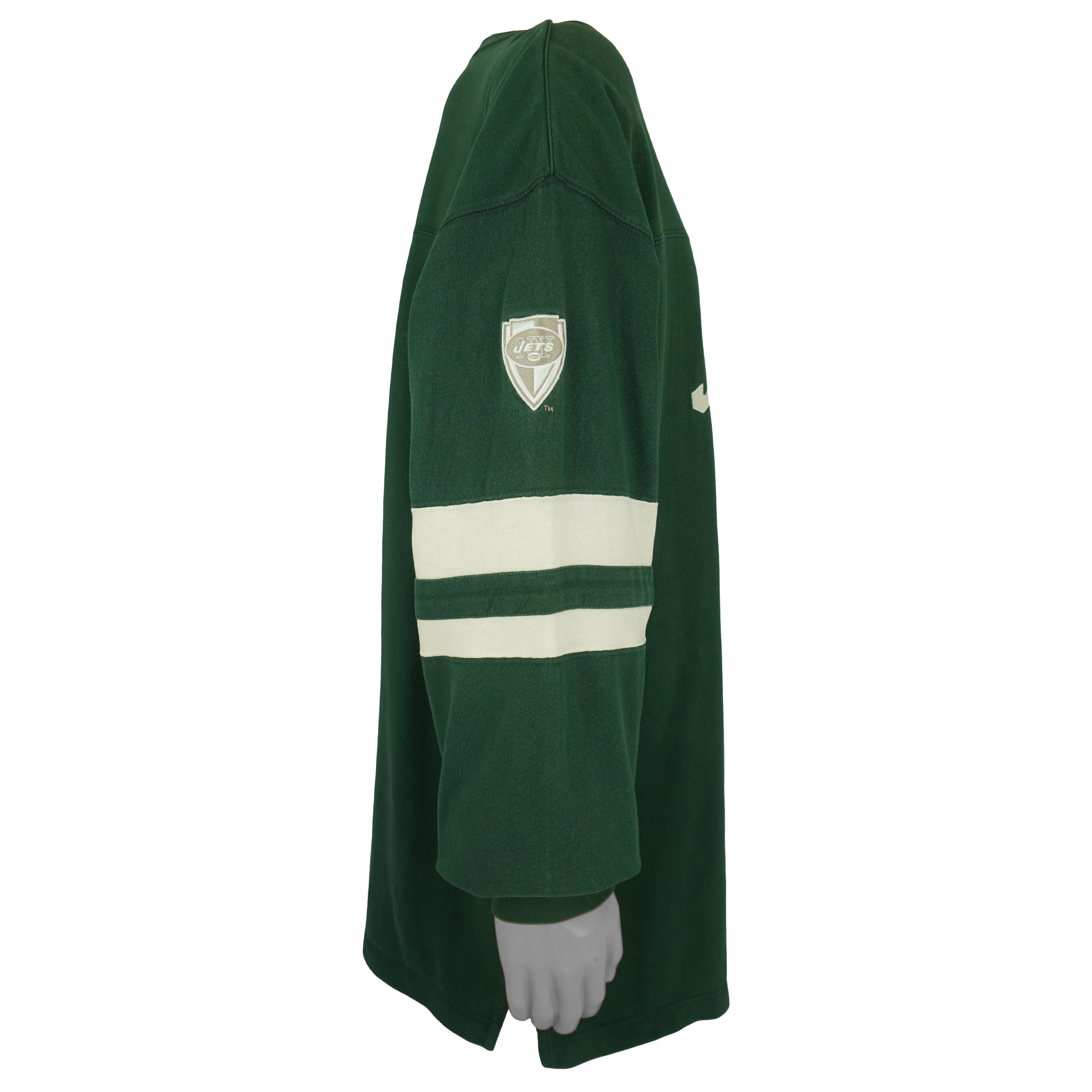 NFL - New York Jets Long Sleeve Shirt 1990s XX-Large Vintage Retro Football