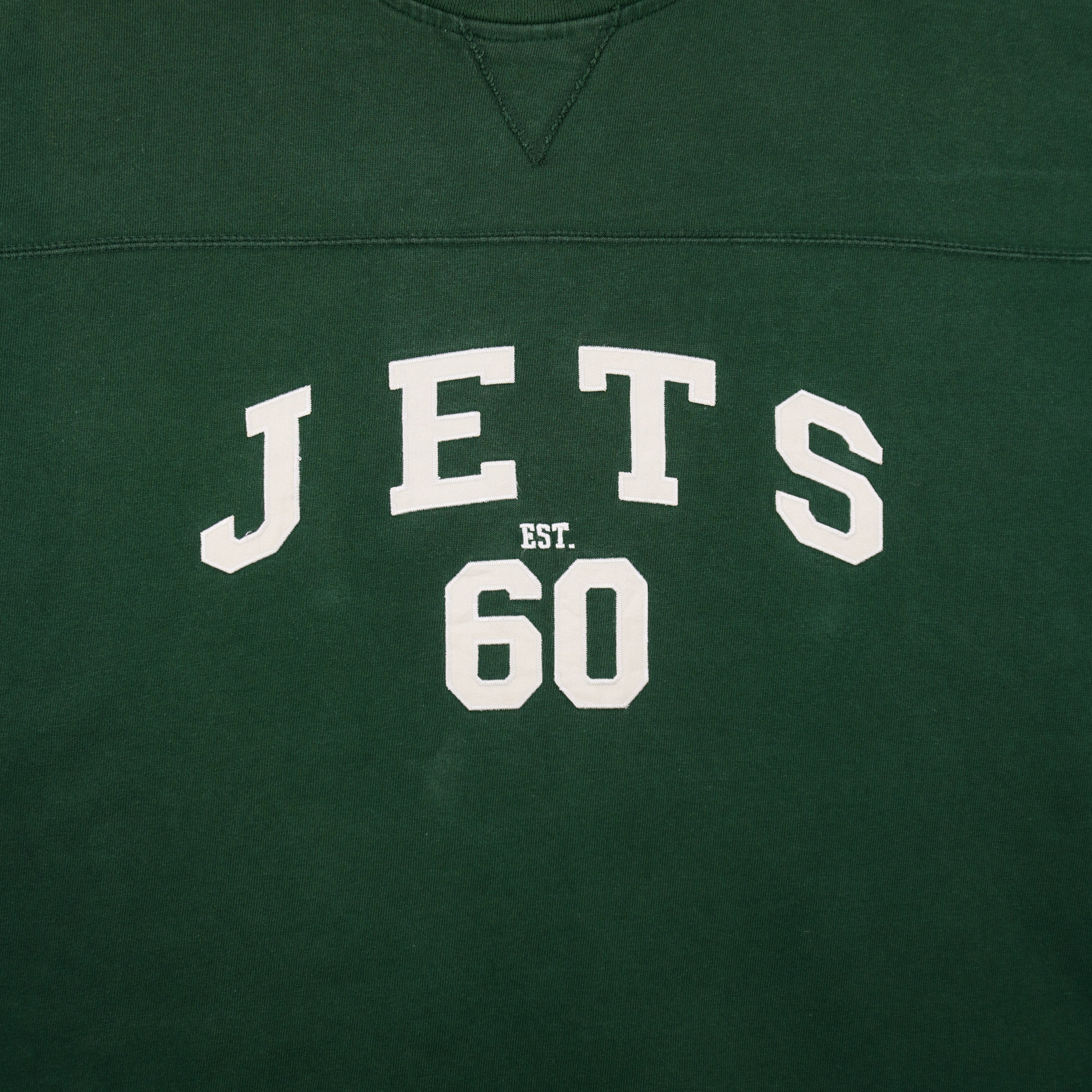 NFL - New York Jets Long Sleeve Shirt 1990s XX-Large Vintage Retro Football