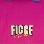 Vintage (Ficce Sports) - Wacky Cartoon Hooded Jacket 1990s Medium Vintage Retro