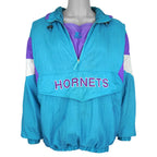 Starter (NBA) - Charlotte Hornets Embroidered Windbreaker 1990s Large Vintage Retro Basketball