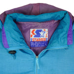 Starter (NBA) - Charlotte Hornets Embroidered Windbreaker 1990s Large Vintage Retro Basketball