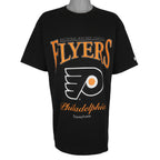 NHL (Lee) - Philadelphia Flyers Big Logo T-Shirt 1990s XX-Large Vintage Retro Hockey