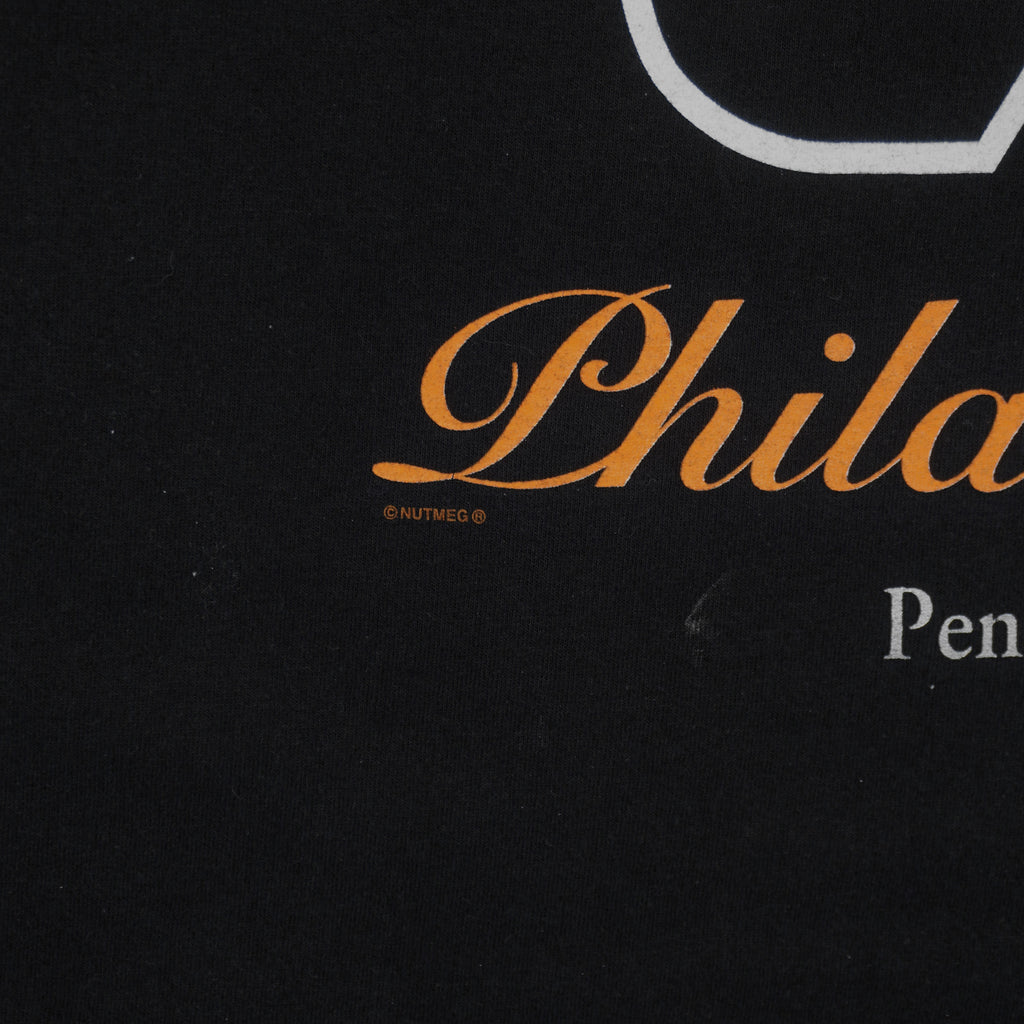 NHL (Lee) - Philadelphia Flyers Big Logo T-Shirt 1990s XX-Large Vintage Retro Hockey