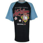 MLB (Big Boy) - Negro Leagues Baseball Team Logos T-Shirt 1990s 2X-Large Vintage Retro Baseball