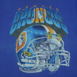 NFL (Salem) - Denver Broncos Helmet T-Shirt 1995 Medium Vintage Retro Football