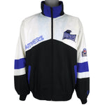 NFL (Pro Player) - Carolina Panthers Embroidered Jacket 1990s Large Vintage Retro Football