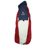 FUBU - Blue Embroidered Zip-Up Puffer Jacket 1990s X-Large Vintage Retro