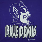 NCAA (The Game) - Blue Devils Big Logo T-Shirt 1990s Large Vintage Retro