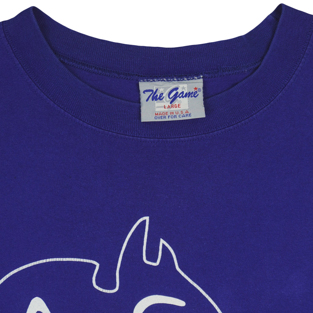 NCAA (The Game) - Blue Devils Big Logo T-Shirt 1990s Large Vintage Retro