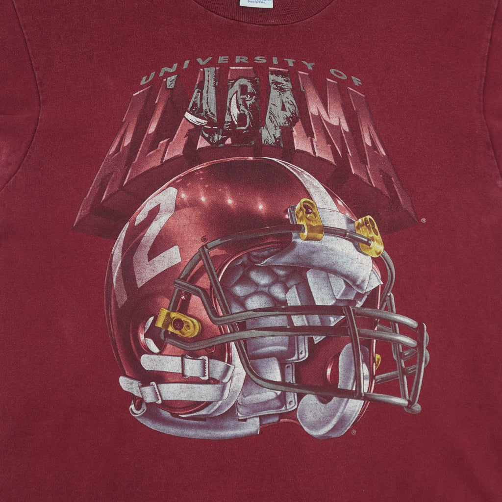 NCAA (Salem) - Alabama Crimson Tide Helmet T-Shirt 1990s Medium Vintage Retro