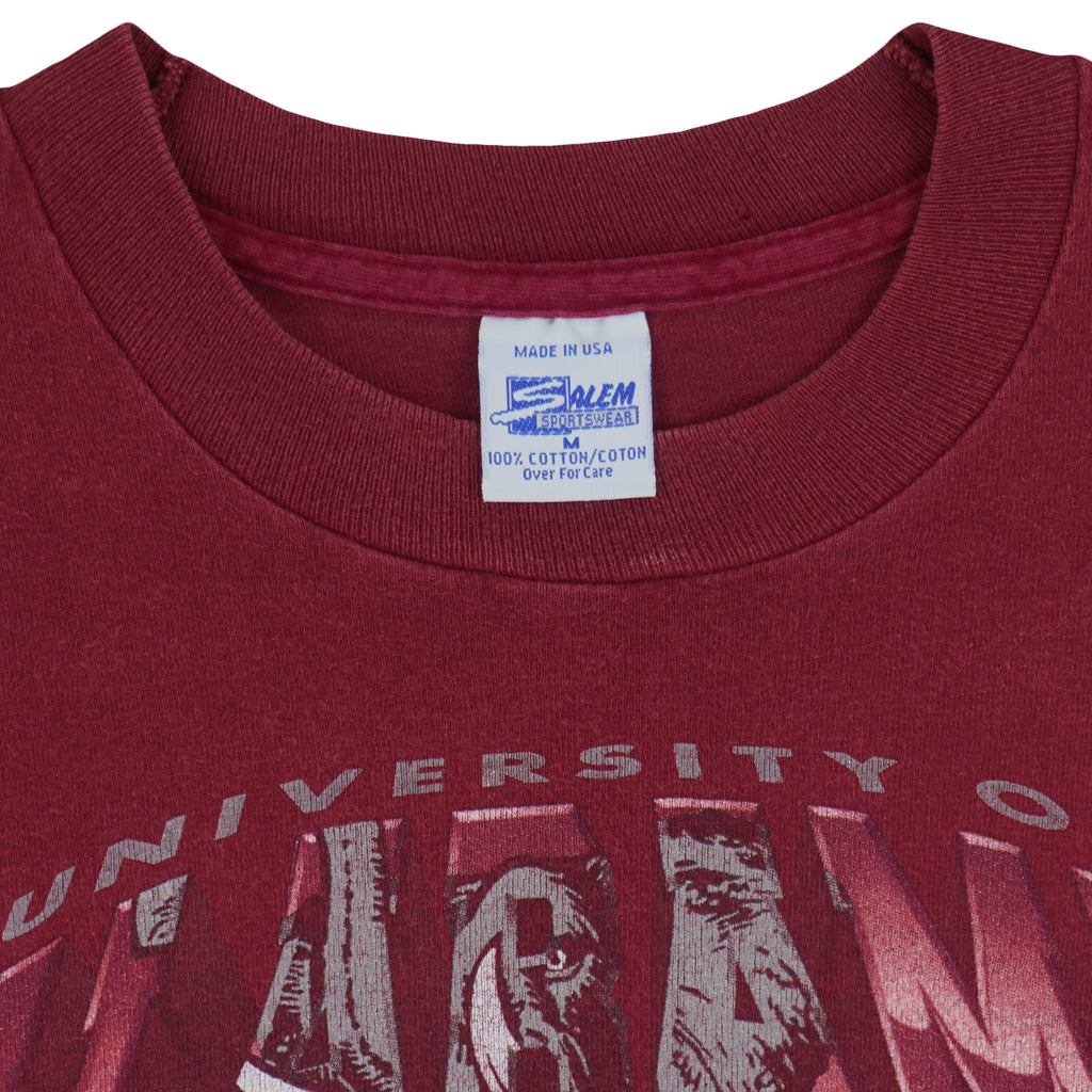 NCAA (Salem) - Alabama Crimson Tide Helmet T-Shirt 1990s Medium Vintage Retro