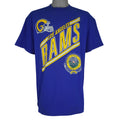 NFL (Nutmeg) - Los Angeles Rams Member Club T-Shirt 1990s X-Large Vintage Retro Football