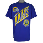 NFL (Nutmeg) - Los Angeles Rams Member Club T-Shirt 1990s X-Large Vintage Retro Football
