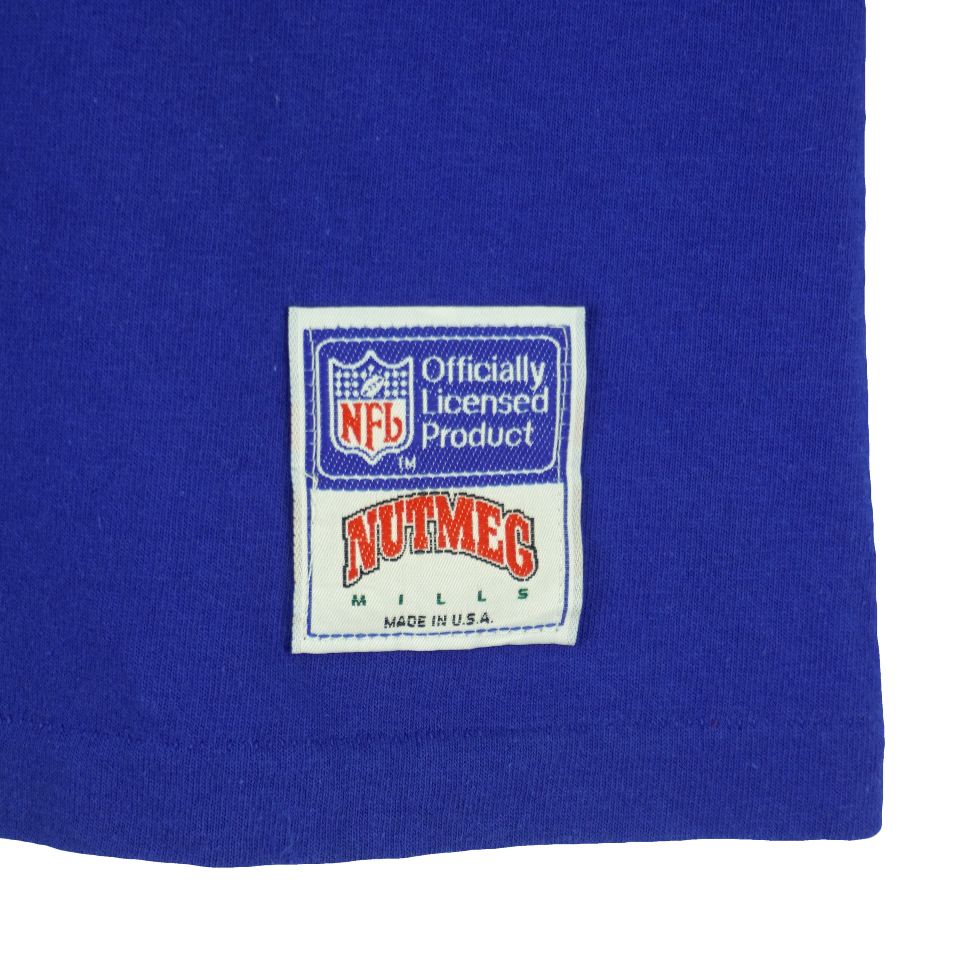NFL (Nutmeg) - Los Angeles Rams Member Club T-Shirt 1990s X-Large Vintage Retro Football