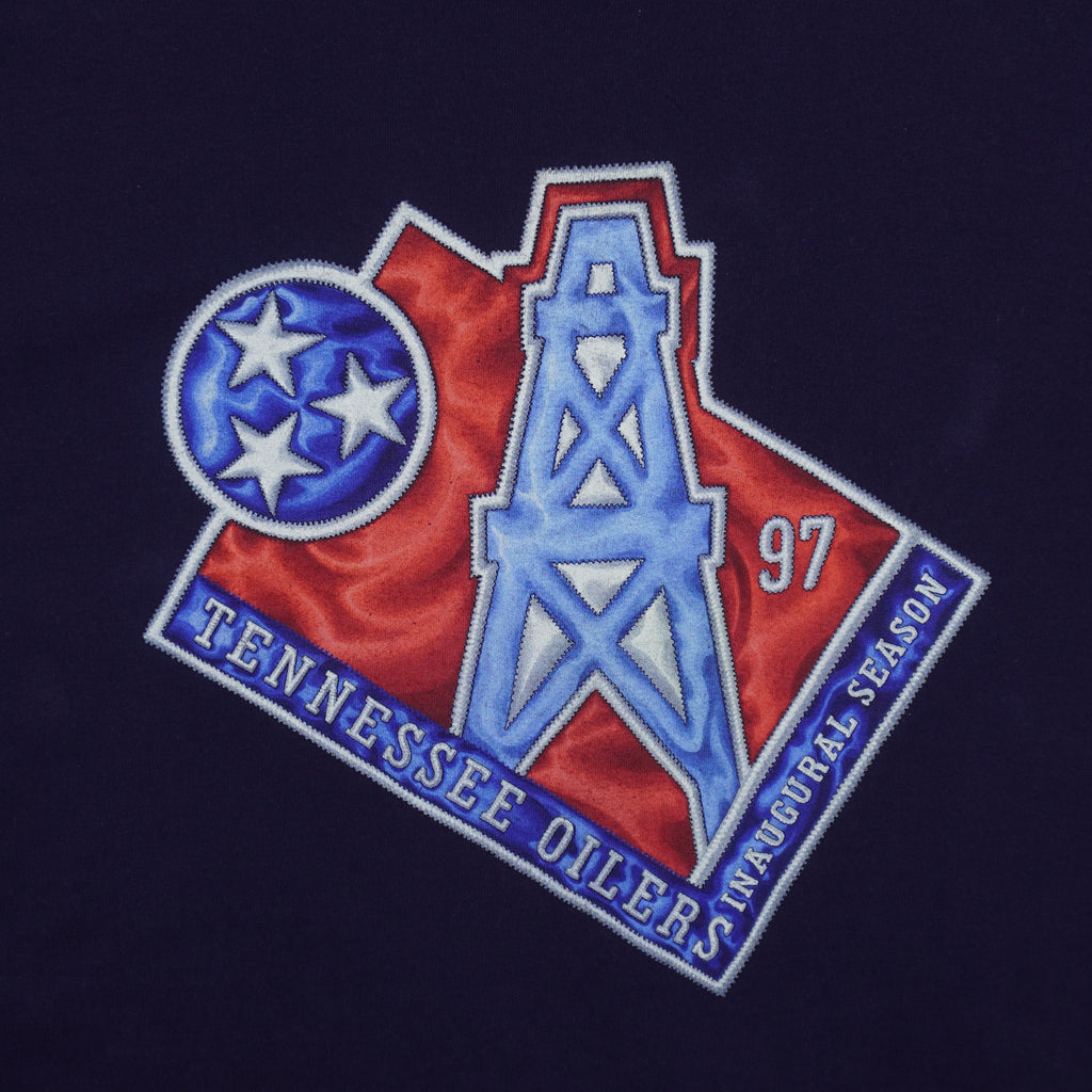 NFL (Pro Player) - Tennessee Oilers Inaugural Season T-Shirt 1997 X-Large Vintage Retro Football