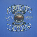 NFL - Detroit Lions North Division Spell-Out T-Shirt 1990s X-Large Vintage Retro Football